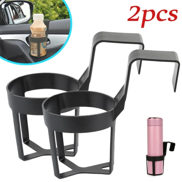 Universal Car Cup Holder Multifunctional Hanging Mount Drink Bottle Organizer Auto Truck Back Seat Storage Bottle Holder Stand - Image 4