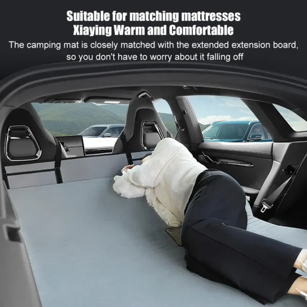 Back Seat Extender Car Seat Cover, Camping Air Mattress, Hammock Travel Bed,Non Inflatable Car Extra Long Mattress For SUV Truck - Image 5