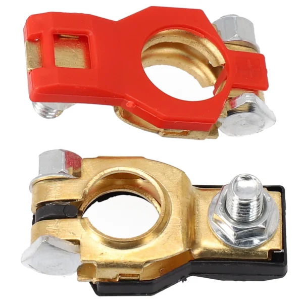 2 Pcs Automotive Battery Terminal Clamp Clips Connector For Car Caravan Boat UTV Tractor Truck Battery Terminal - Image 5